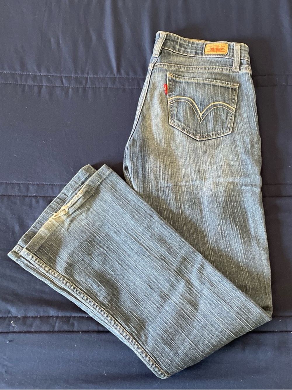 Women’s Blue Denim Jeans - Classic Flare